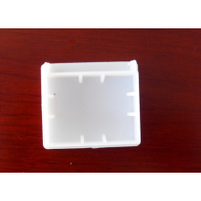 50mm White End Cap Plastic para High-Profile Headrail